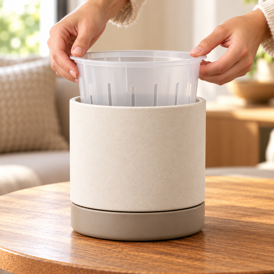 Root View Pot – Double Layer Observation Planter
